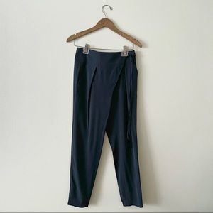 Tibi 100% Silk Wrap Pants